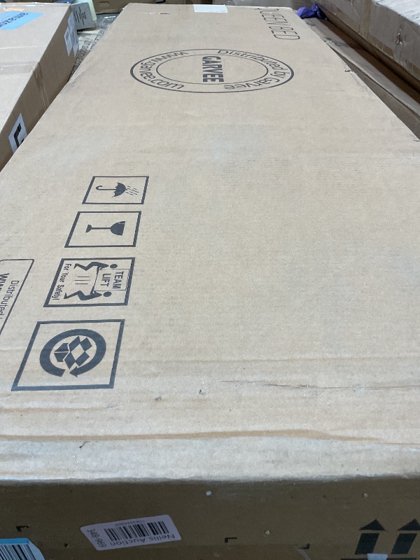 Photo 1 of **SCRATCHED**IDEALHOUSE Queen Size Bed Frame with 4 Storage Drawers and Adjustable Headboard, Linen Upholstered Platform Beds, Diamond Stitched Button Tufted, No Box Spring Needed, Black