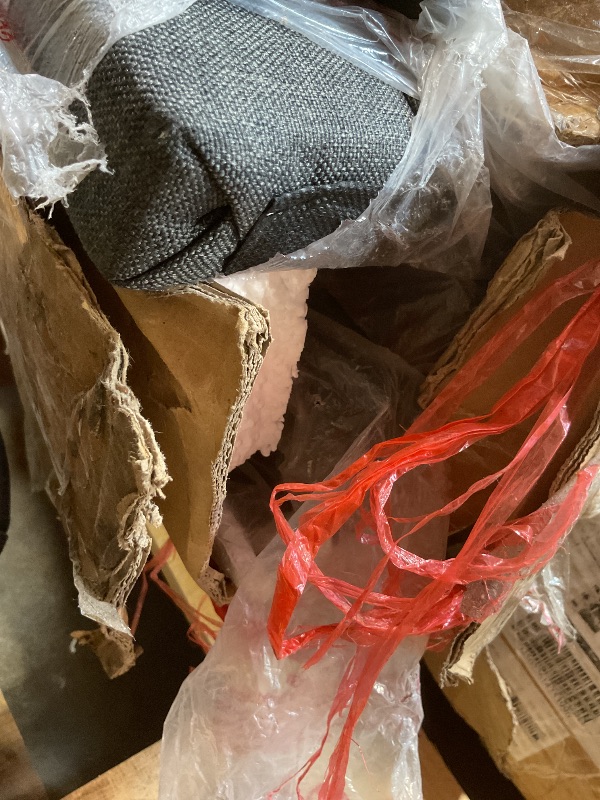 Photo 1 of **CORNER SCUFFED**Rolanstar Bed Frame Queen Size with Lift Up Storage, Charging Station & LED Lights, Upholstered Storage Headboard, Heavy Duty Wooden Slats, No Box Spring Needed, Noise Free, Easy Assembly, Dark Grey