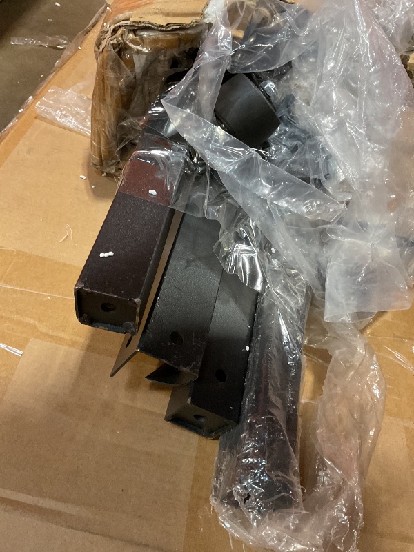 Photo 1 of **SELLING FOR PARTS AS PARTIAL SET. SCRAPE AND SCRATCHES FROM TRANSPORT. BEND DAMAGE **Folding Chair Storage, Heavy Duty Folding Chair Cart for 84 Chairs or 42 Chairs & 12 Tables , with 360° Locking Wheels, Weatherproof Cover, Fixed Ropes, 800 Lbs Capacit