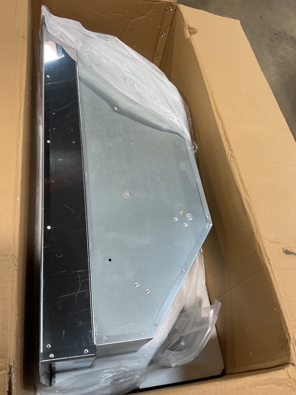 Photo 1 of IKTCH 36 inch Built-in/Insert Range Hood 900 CFM, Ducted/Ductless Convertible Duct, Stainless Steel Kitchen Vent Hood with 2 Pcs Adjustable Lights and 3 Pcs Baffle Filters with Handlebar(IKB02-36'')