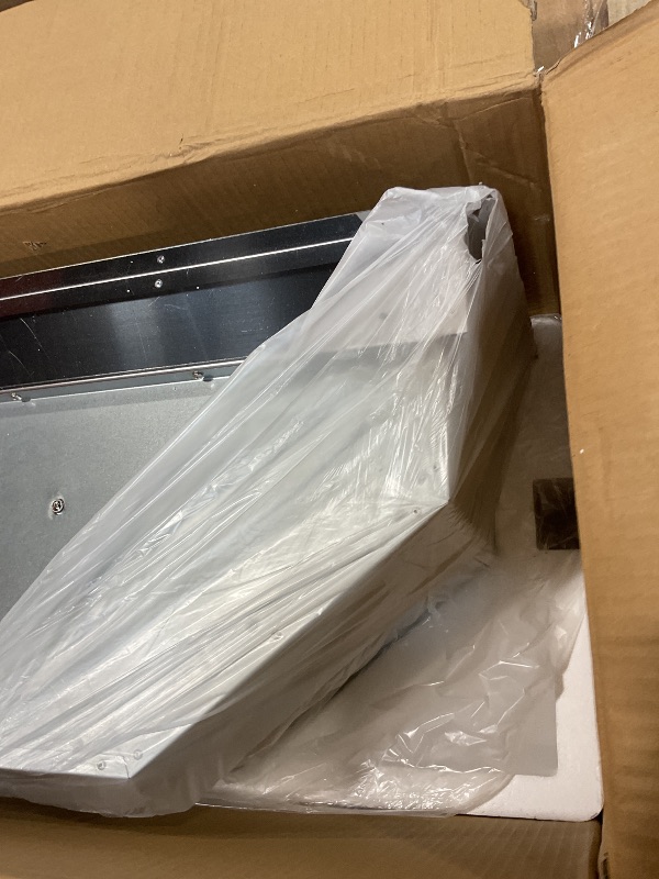 Photo 1 of IKTCH 36 inch Built-in/Insert Range Hood 900 CFM, Ducted/Ductless Convertible Duct, Stainless Steel Kitchen Vent Hood with 2 Pcs Adjustable Lights and 3 Pcs Baffle Filters with Handlebar(IKB02-36'')