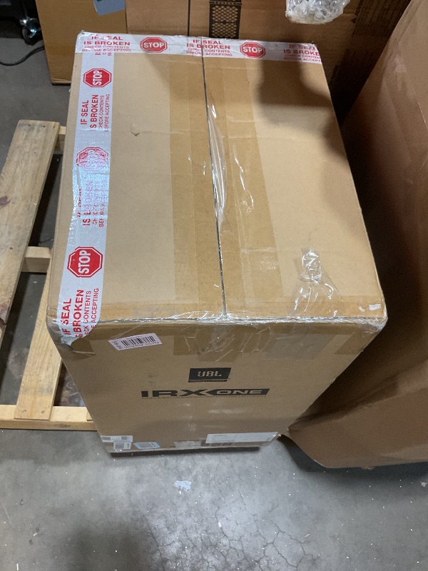 Photo 1 of **SELLING FOR PARTS AS PARTIAL SET. MISSING LONG SKINNY PIECE. DIRT**JBL Professional IRX ONE Active Powered Column Line Array Speaker System, 1300W Peak Power, 8 Inch, Bluetooth Wireless Audio, 3-Channel Mixer, Portable PA for DJs, Musicians, Events, Bla