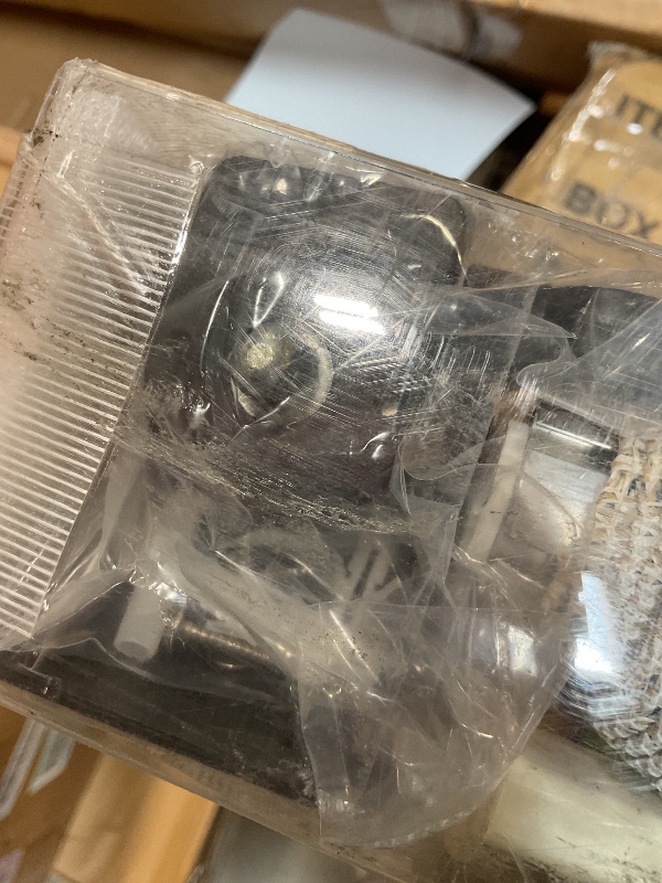 Photo 1 of **SELLING FOR PARTS AS PARTIAL SET . DIRT FROM TRANSPORT. MISSING HANDLE. **Coolaroo Exterior Roller Shade, Cordless Roller Shade with 90% UV Protection, No Valance, (6' W X 6' L), Mocha, 474768