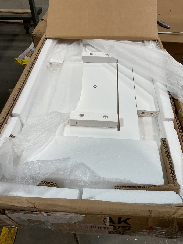 Photo 1 of **SELLING FOR PARTS AS PARTIAL SET. ONE BOX OF THREE**1ZXH045002291376Acosure Twin Size Loft Bed with L-Shaped Desk and Drawers,Multifunctional Wooden Bed Frame W/Cabinet and Storage Staircase,No Box Spring Required,for Kid Boy Girl Teen,White