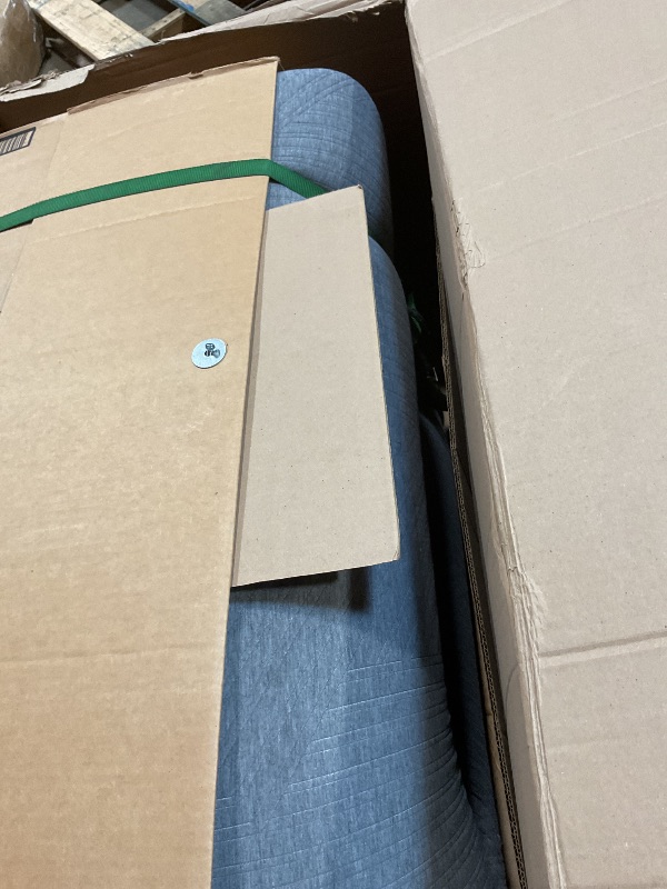 Photo 1 of **DIRTY FROM TRANSPORT **BDEUS 3 inch Extra Firm Memory Foam Mattress Topper King Size for Big Guys, Supportive Mattress Pad for Back Pain Relief, Firm Foam Bed Topper with Senior Grey Cover, CertiPUR-US Certified