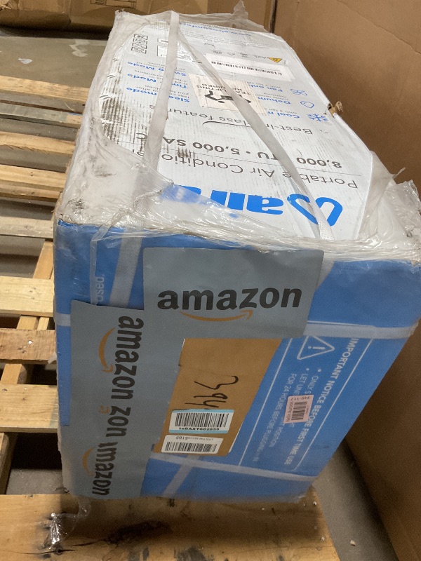 Photo 1 of **FOR PARTS ONLY/NON-FUNCTIONAL** AIRO Portable Air Conditioners 8000 BTU, AC Unit Floor Standing with Remote Control & DIY Installation Kit, New 2025 model