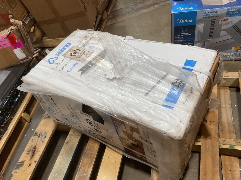Photo 1 of **FOR PARTS ONLY/NON-FUNCTIONAL** AIRO Portable Air Conditioners 8000 BTU, AC Unit Floor Standing with Remote Control & DIY Installation Kit, New 2025 model