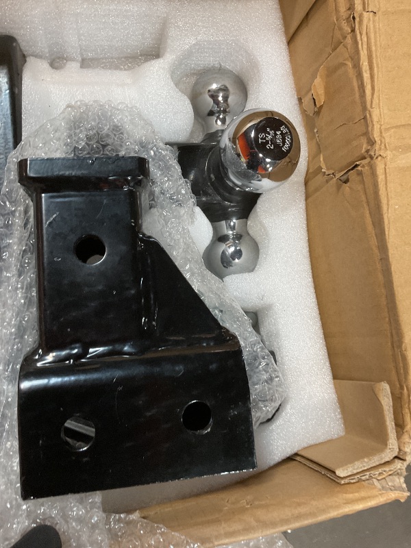 Photo 1 of **MINOR USE WEAR**TowSmart Adjustable Tri-Ball Mount Hitch, 6,000-10,000 lbs Capacity, 2'' Receiver, 11.5'' Height Adjustment, Corrosion-Resistant, Fits Class III & IV