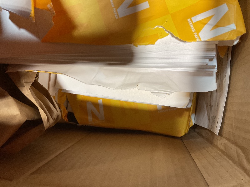 Photo 1 of **FOLD AND CREASE DAMAGE TO SOME**Neenah Exact Index Cardstock, 8.5" x 11", 110 lb/199 gsm, White, 94 Brightness, 2000 Sheets (40411)