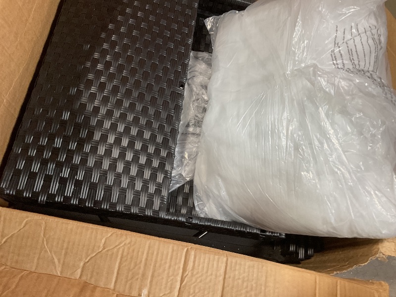 Photo 1 of . **SEAT COVERS NOT INCLUDED**Three outdoor patio seats with extra parts.