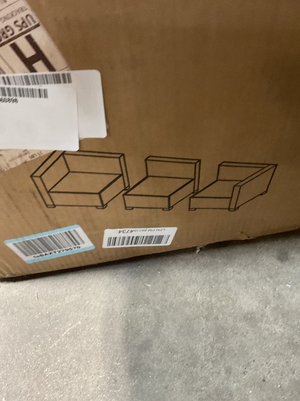 Photo 1 of . **SEAT COVERS NOT INCLUDED**Three outdoor patio seats with extra parts.