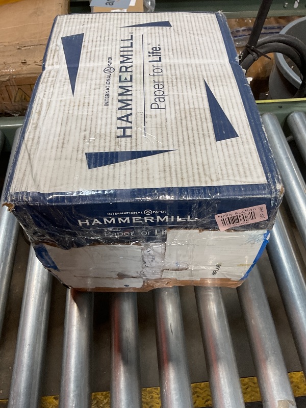 Photo 1 of **MINOR DAMAGE TO EDGE OF PAPER**Hammermill A4 Paper, 20 lb Copy Paper (210mm x 297mm) - 10 Ream (5,000 Sheets) - 92 Bright, Made in the USA, 105500C