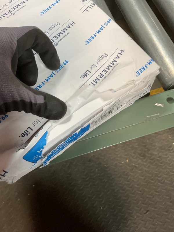 Photo 1 of **MINOR DAMAGE TO EDGE OF PAPER**Hammermill A4 Paper, 20 lb Copy Paper (210mm x 297mm) - 10 Ream (5,000 Sheets) - 92 Bright, Made in the USA, 105500C
