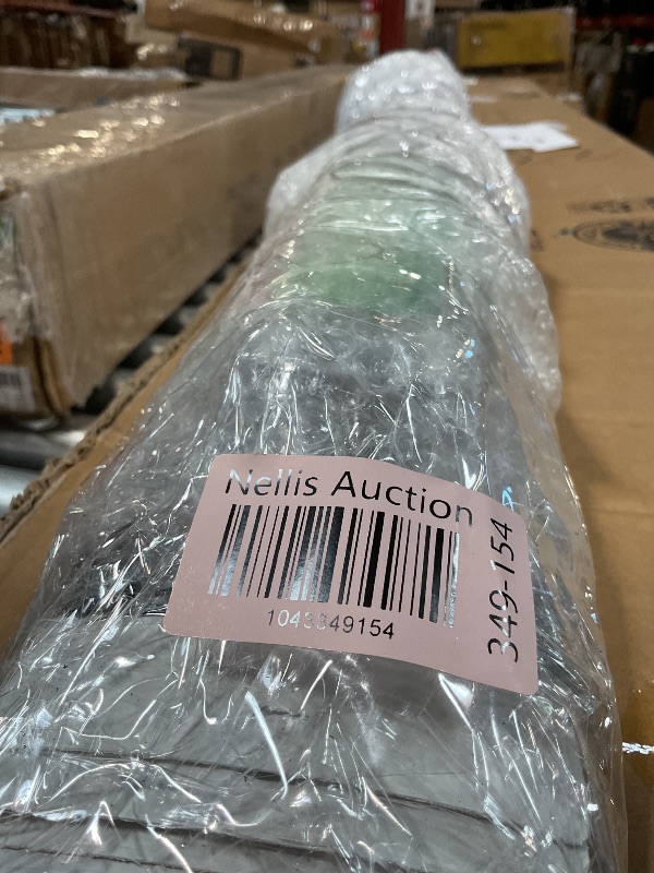 Photo 1 of **BOTTOM ENDS MINOR DAMAGE**CHICOLOGY Vertical Blinds, Door Blinds, Blinds & Shades, Blackout Blinds, Window Shade, Vertical Blinds for Sliding Doors, Sliding Blinds Oxford White (Vinyl) 78" W X 84" H