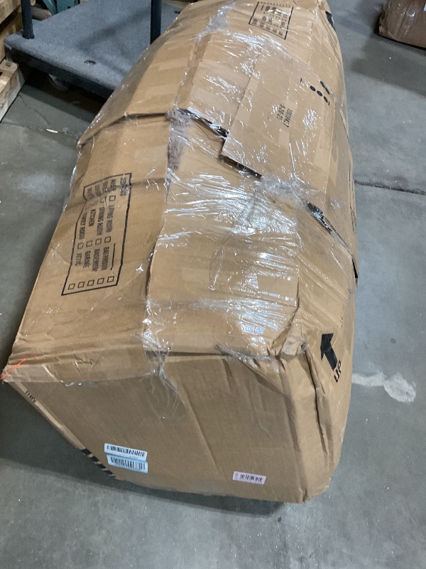 Photo 1 of **DIRTY FROM TRANSPORT **Bedsure Memory Foam Human Dog Bed, 72"x48"x12" Calming Giant Human Dog Bed for Adults People Fits Pet Families with Storage Pocket, Fluffy Faux Fur Orthopedic Dog Bean Bed, Camel