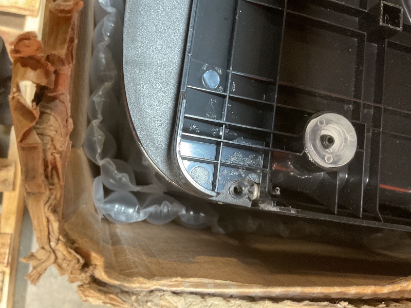 Photo 1 of **POSSIBLY FOR PARTS/ DOOR FOR BOTTLE HAS BROKEN LATCH** Brio Bottom Loading Water Cooler Dispenser for 5 Gallon Bottles - 3 Temperatures with Hot, Room & Cold Spouts, Child Safety Lock, LED Display with Empty Bottle Alert, Stainless Steel