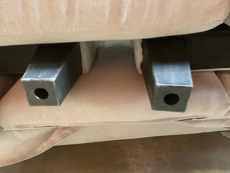 Photo 1 of **DIRTY FROM TRANSPORT **JUMMICO Couch for Small Living Room, 73" Small Sofa with Reversible Ottoman, 3 Seat L-Shaped Sofas, Comfy Couches for Apartment (Linen Fabric, Light Grey)