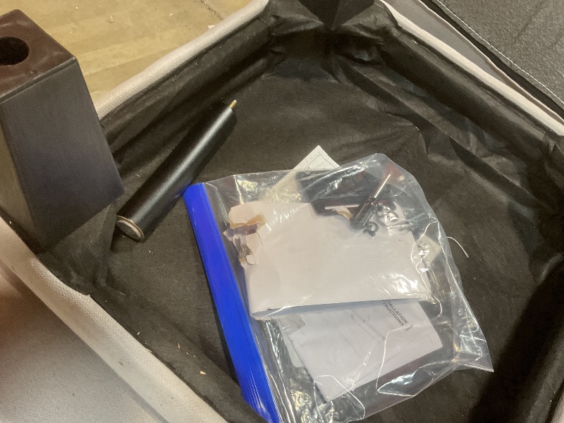 Photo 1 of **DIRTY FROM TRANSPORT **JUMMICO Couch for Small Living Room, 73" Small Sofa with Reversible Ottoman, 3 Seat L-Shaped Sofas, Comfy Couches for Apartment (Linen Fabric, Light Grey)