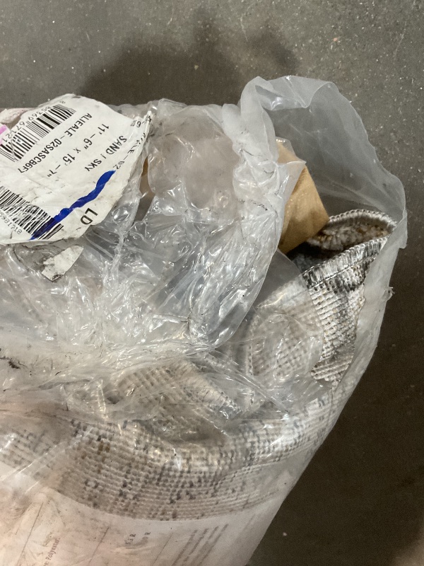 Photo 1 of **DIRTY FROM TRANSPORT **Loloi Amber Lewis Alie Collection ALE-02 Sand/Sky 11'-6'' x 15'-7'', .13'' Pile Height, Area Rug