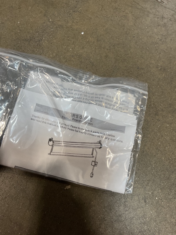 Photo 1 of 150" Projector Screen Motorized 16:9, 150 INCH 16:9