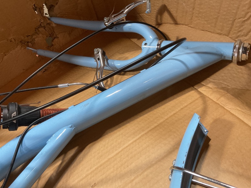 Photo 1 of **MINOR WEAR USE**YITAHOME 26 Inch Beach Cruiser Bike for Women, 7 Speed Commute Bicycle for Adults, Women Bike with Adjustable Seat & Basket, Multiple Color