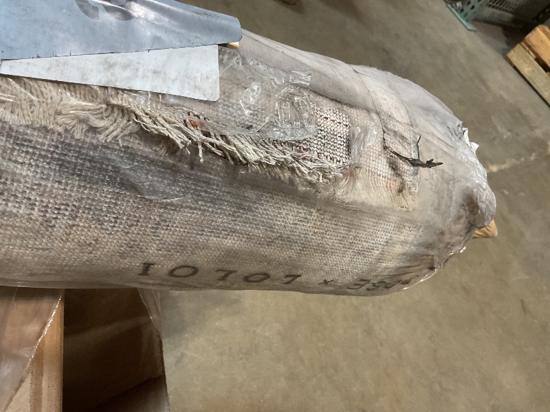 Photo 1 of **DIRTY FROM TRANSPORT **Loloi Angela Rose Blake Collection BLA-07 Navy/Multi 9' x 13', .25" Pile Height, Fringe, Area Rug