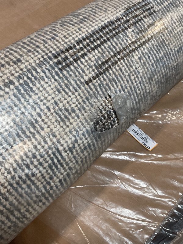 Photo 1 of **DIRTY FROM TRANSPORT **Loloi Magnolia Home by Joanna Gaines Gigi Collection GIG-02 Ivory/Blue 9'-2" x 13' Area Rug