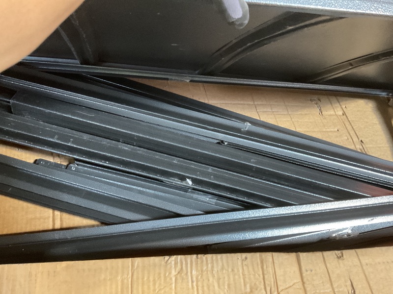 Photo 1 of **MINOR DENTS AND BENDS**Metal shelves