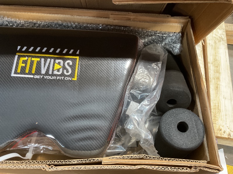 Photo 1 of **SELLING FOR PARTS AS PARTIAL SET. ONE BOX OF TWO**Fitvids Home Gym, Multifunctional Workout Equipment with Leg Press, Exercise Equipment for Home with Pulley System, Home Gym Equipment for Full Body Strength Training, 160LBS