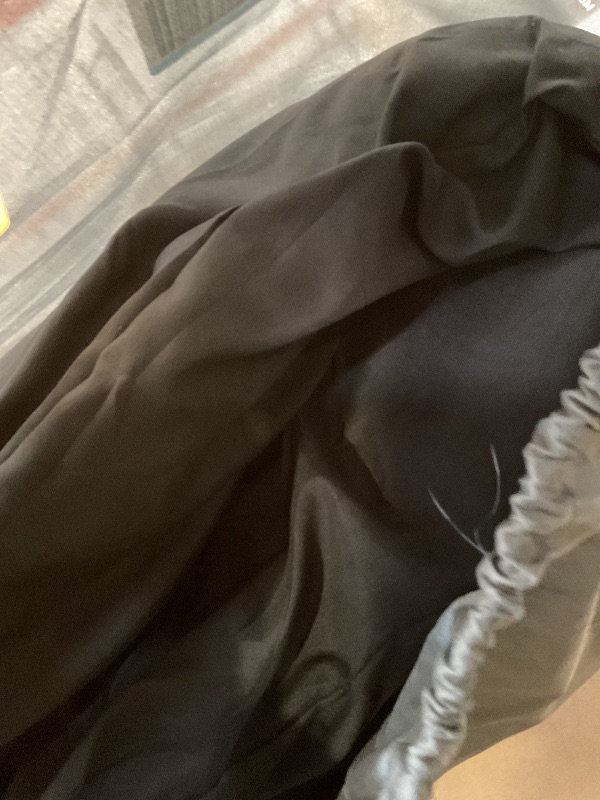 Photo 1 of **DIRTY FROM TRANSPORT **MAXYOYO Japanese Floor Mattress Futon Mattress, 4" Thicken Tatami Mat Sleeping Pad Foldable Roll Up Mat Boys Girls Dormitory Pad Kids Floor Lounger Pillow Bed, Black, King