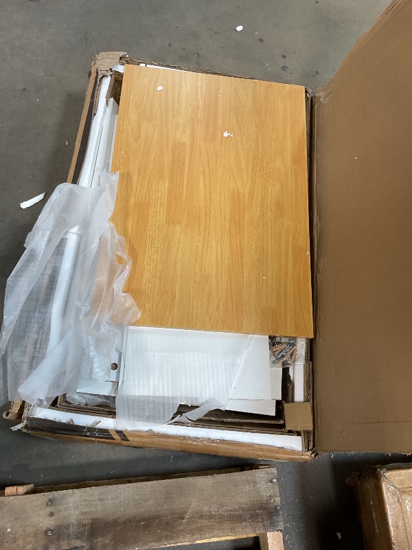 Photo 1 of **MINOR DAMAGE TO CORNERS**Shintenchi Kitchen Island cart with Storage, Portable Bar Cabinet on Wheels, Rolling Microwave Cart Side Table with Workstation for Kitchen, Dinning Room, White