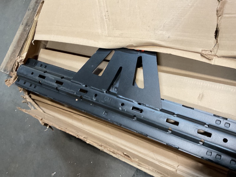 Photo 1 of **SCRAPES FROM TRANSPORT **CURT 16210 X5 Gooseneck to 5th Wheel Adapter for Double Lock Hitches, Industry-Standard Base Rails, 20,000 lbs