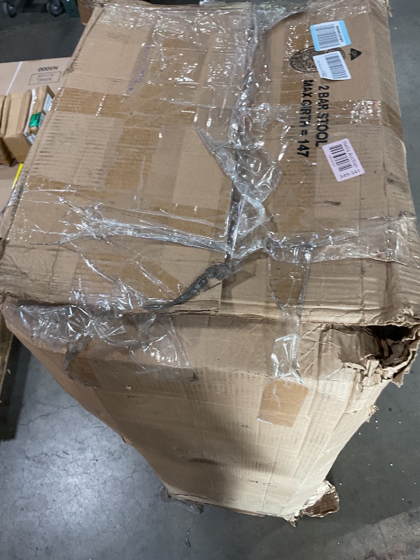 Photo 1 of **4 CHAIRS**Flash Furniture HERCULES Series Black Ladder Back Metal Restaurant Chair - Burgundy Vinyl Seat