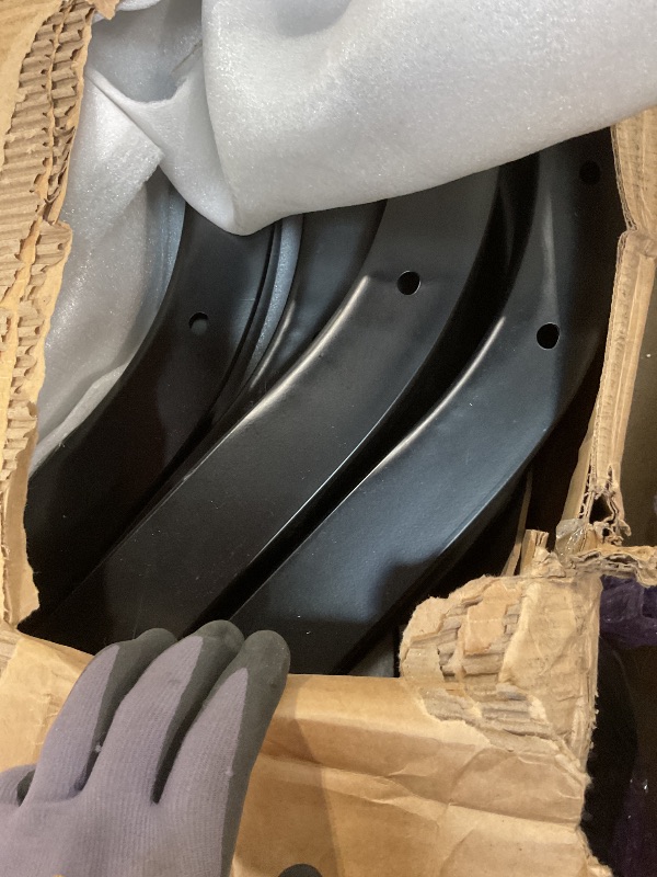 Photo 1 of **SELLING FOR PARTS AS PARTIAL SET. BOX B OF SET. **Garveelife 20'x25'x13' Metal Carport for 2 Cars, Heavy Duty Car Ports for Heavy Snow, Reinforced Frame, Tall Metal Car Ports for Bass Boats, Full-Sized Pickup Trucks, and Tractors, N.W. 980 Lbs