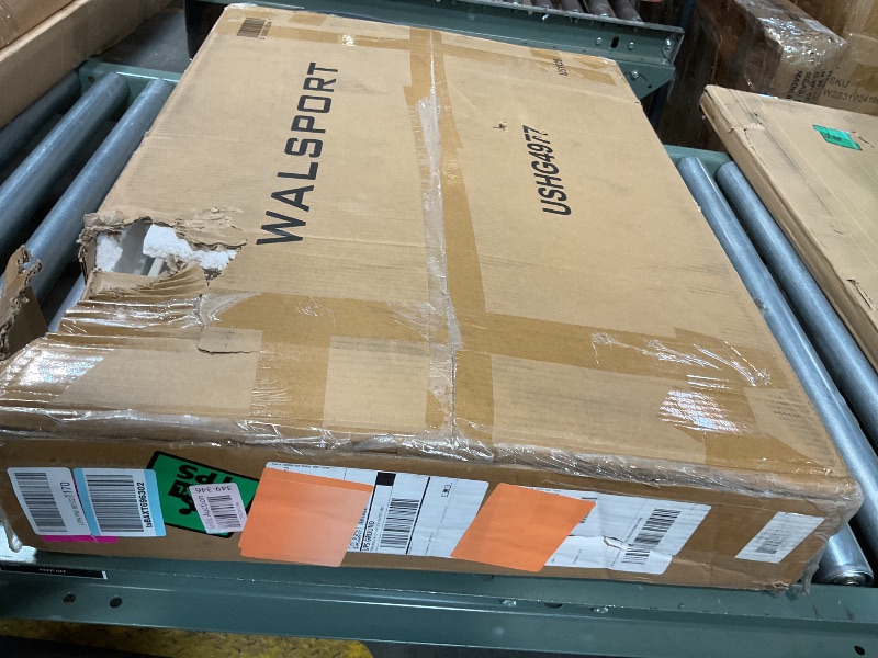 Photo 1 of **FOR PARTS ONLY/NON- FUNCTIONAL** Folding Sewing Table Multipurpose Craft Station & Side Desk with Compact Design, Wheels with Locks,(White)