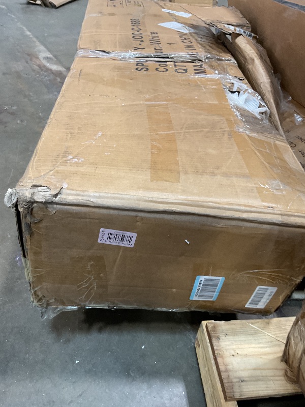 Photo 1 of **FOR PARTS/ HAS DAMAGED PIECES** Farmhouse Buffet Cabinet with Storage, Sideboard Cabinet, Buffet Cabinet, Sideboard Buffet Cabinet with Storage, Large Wood Accent Storage Cabinet with Doors and Shelves for Entryway Living Room