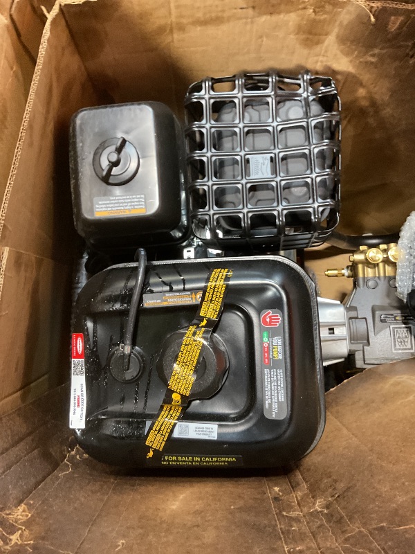 Photo 1 of **DENT. MAJOR DIRT/OIL. OIL IT CAME WITH SPILLED ALL OVER EVERYTHIMGSimpson Cleaning 4400 PSI Gas Pressure Washer, 4.0 GPM Power Washer for Commercial Use, CRX Engine, 50-Foot Steel-Braided Hose, PowerShot, 49-State (PS60843)