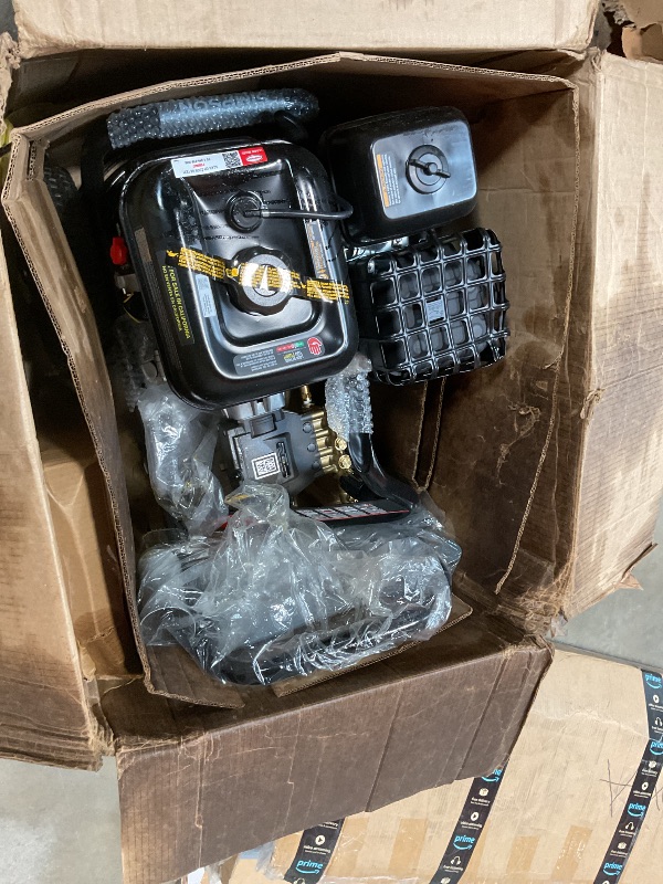 Photo 1 of **DENT. MAJOR DIRT/OIL. OIL IT CAME WITH SPILLED ALL OVER EVERYTHIMGSimpson Cleaning 4400 PSI Gas Pressure Washer, 4.0 GPM Power Washer for Commercial Use, CRX Engine, 50-Foot Steel-Braided Hose, PowerShot, 49-State (PS60843)