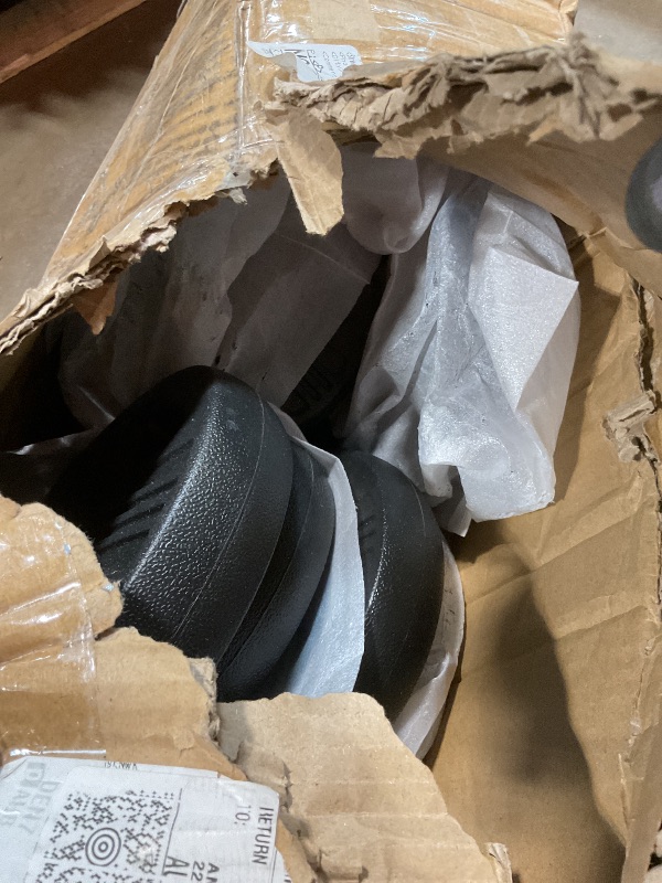 Photo 1 of **COLOR IS RED** 45lbs Dumbbell Set for Home Gym Workout