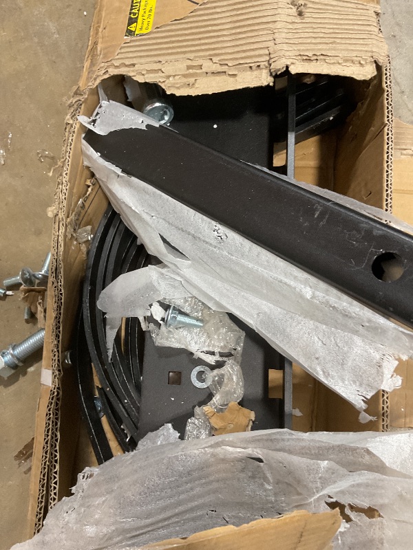 Photo 1 of **MISSING PIECES. SELLING FOR PARTS AS PARTIAL SET**60 Inch Landscape Rake,3 Point Attach Rock Rake Fit for 2 Inch Receiver with 360 Degree Rotation,Tow-Behind Garden Tool for Compact Tractors, Category 1