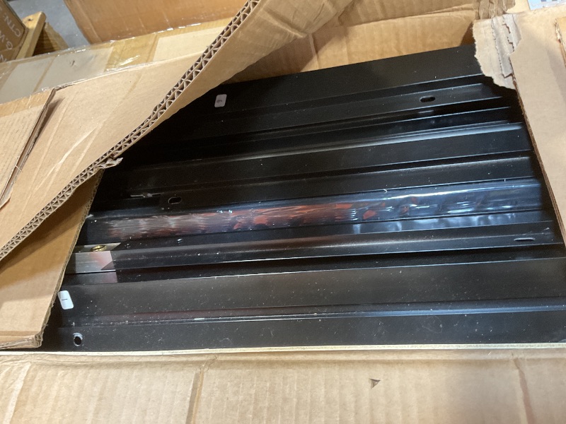 Photo 1 of **2 BOXES**6x10 FT Greenhouse, Easy Assembly Aluminum Polycarbonate Greenhouses for Outdoors with Roof Vent, Large Aluminum Walk-in Greenhouse for Sunroom Patio, Backyard, Garden, Sliding Lockable Door, Black