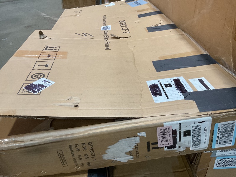 Photo 1 of **2 BOXES**6x10 FT Greenhouse, Easy Assembly Aluminum Polycarbonate Greenhouses for Outdoors with Roof Vent, Large Aluminum Walk-in Greenhouse for Sunroom Patio, Backyard, Garden, Sliding Lockable Door, Black