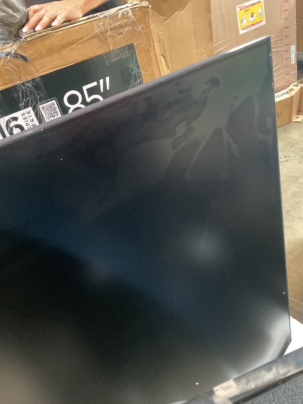 Photo 1 of ***FOR PARTS ONLY*** TCL 85-Inch Class QM6K Series QD-Mini LED 4K UHD Google Smart TV Best Value Mini-LED TV - QLED, 144hz, 288hz Gaming Rate, High Contrast Screen, Onkyo Audio, Dolby Atmos (85QM6K, 2025 Model)