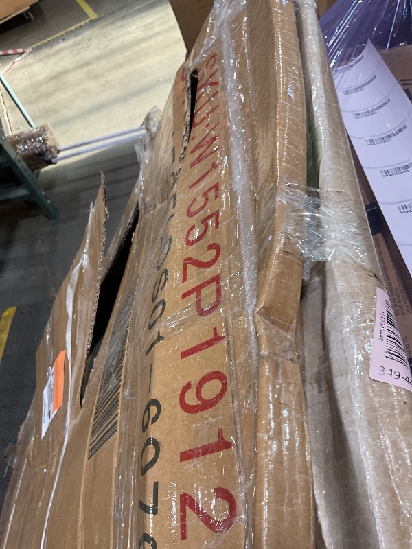 Photo 1 of **DOOR ONLY. MISSING INSTALLATION  HARDWARE**56-60" W x 76" H Frameless Double Sliding Shower Door, Water Repellent Black Shower Doors 3/8" (10mm) Clear Tempered Glass Matte Black Towel Bars