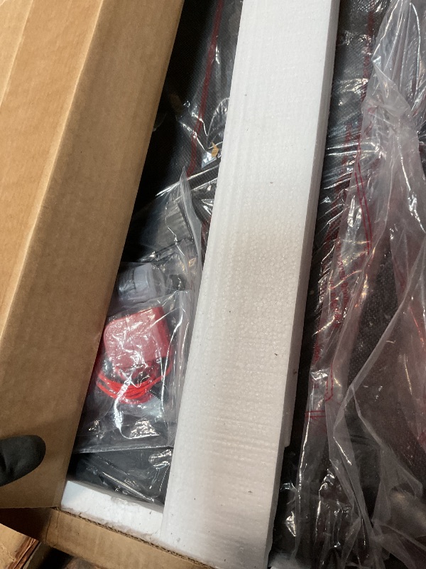 Photo 1 of **SCRATCH ON SCREEN**Portable Treadmills for Home, Electric Walking Pad Treadmill with 12 Preset Programs, 3.0HP Treadmill with Handle for Small Home, Waking Pad,Compact Running Treadmills with 320LBS Capacity(Black)