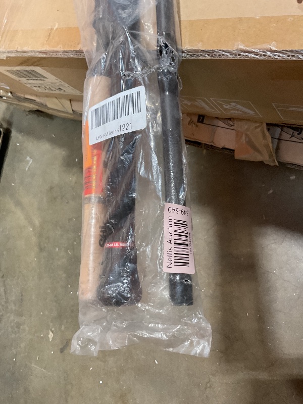 Photo 1 of **SCRATCH ON FRAME**PENN Squadron III 12’ Surf Spinning Fishing Rod; 2-Piece, 20-40lb Line Rating, Heavy Rod Power, Moderate Fast Action, 4-8 oz. Lure Rating, Titanium/Red/Gold