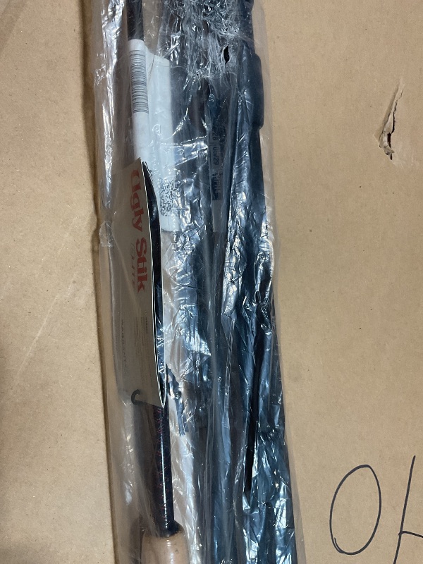 Photo 1 of **SCRATCH ON FRAME**PENN Squadron III 12’ Surf Spinning Fishing Rod; 2-Piece, 20-40lb Line Rating, Heavy Rod Power, Moderate Fast Action, 4-8 oz. Lure Rating, Titanium/Red/Gold