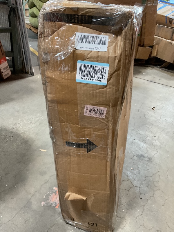 Photo 1 of **DAMAGE TO END OF LEG PLASTIC HOLDER PIECE**Signature Design by Ashley Hyanna Contemporary Panel Headboard ONLY, Twin, Brown