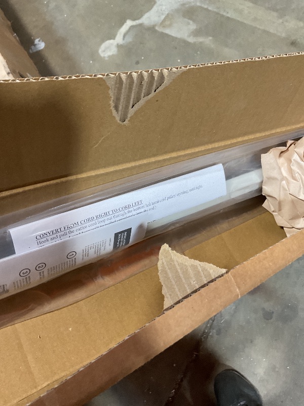 Photo 1 of **MISSING ASSEMBLY PARTS** Rod Desyne AMN-3111-841 Heavy Duty Center Open Traverse Rod, 84-156 inch, White