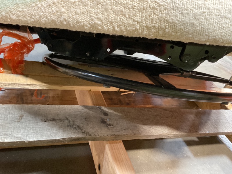 Photo 1 of **DIRT FROM TRANSPORT . MISSING PILLOW**DaVinci Carter’s Arlo 270° Swivel Rocker Recliner Chair - GREENGUARD Gold, FSC & Certi-PUR US Certified - Ultra Comfy Nursery Glider Recliner - Glider Rocking Chair for Nursery and Living Room, Ivory